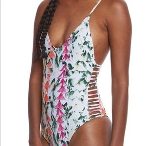 Stone Fox Swim Hermosa One Piece in Lei Stand